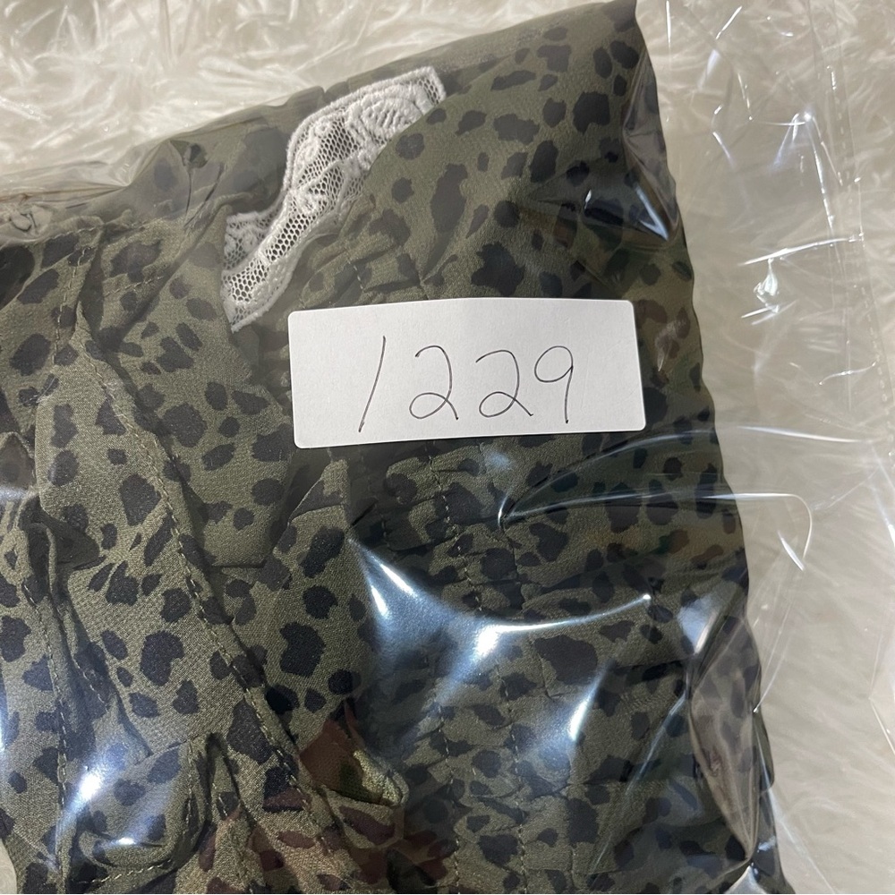 Anthropologie Sadie & Sage Olive Leopard Print Mini Dress Womens Size Small - Picture 8 of 8
